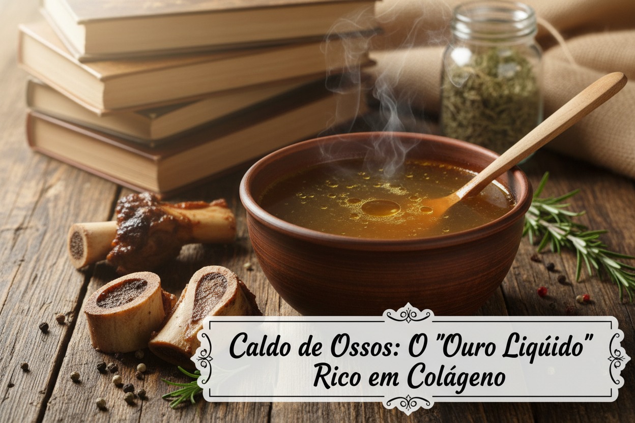 Caldo de Ossos: O “Ouro Líquido” Rico em Colágeno (Receita e Benefícios)