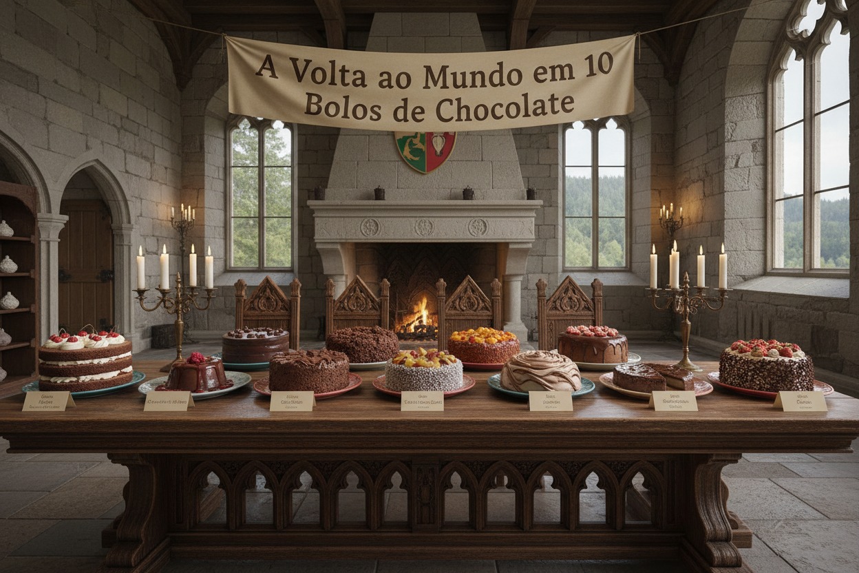 Bolo de Chocolate: A volta ao mundo em 10 bolos