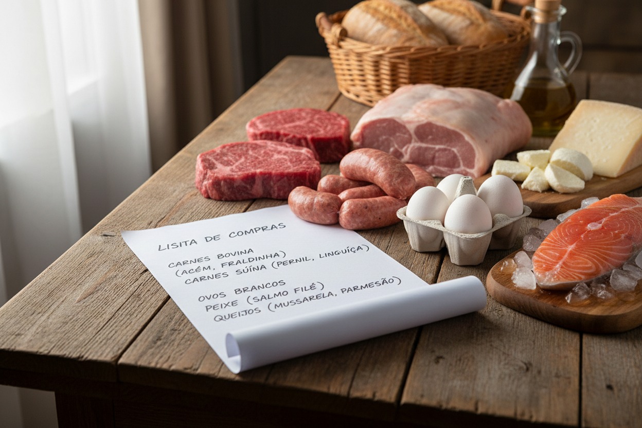 O Cardápio de 1 semana: Sobrevivendo à Segunda-Feira sem Passar fome (Com lista de compras!)