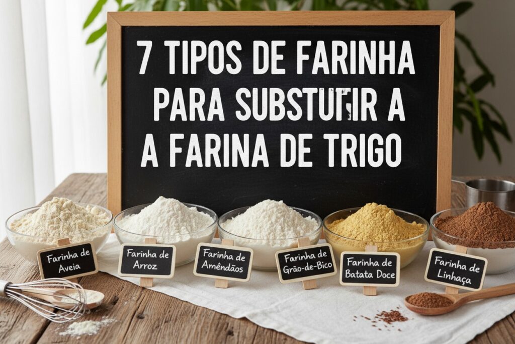 7 Tipos de farinha