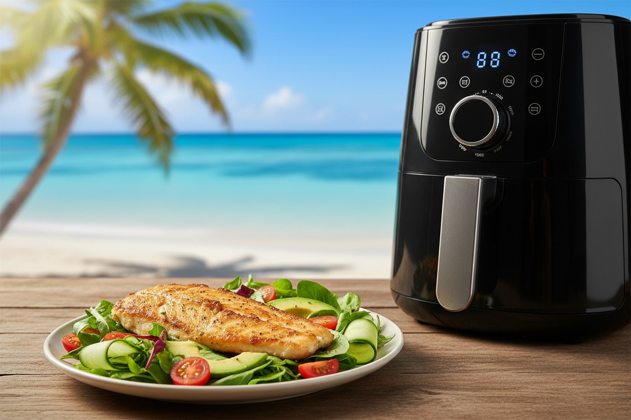 Como Fazer Peixe Congelado na Air Fryer (Fácil, Saudável e Sem Sujeira)